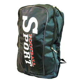 Mochila preta SPORT<br />Ref.: 9250<br />Cx: 36