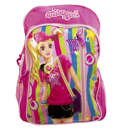 Mochila infantil NIKY GIRL rosa<br />Ref.: B9844