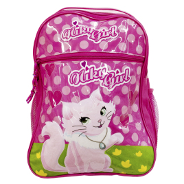 Mochila NIKY GIRL com gatinha<br />Ref.: B9846